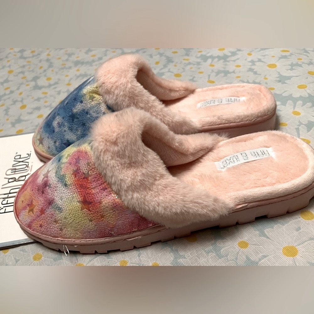 Luxe Memory Foam Slippers, Size:8 - Picture 3 of 6
